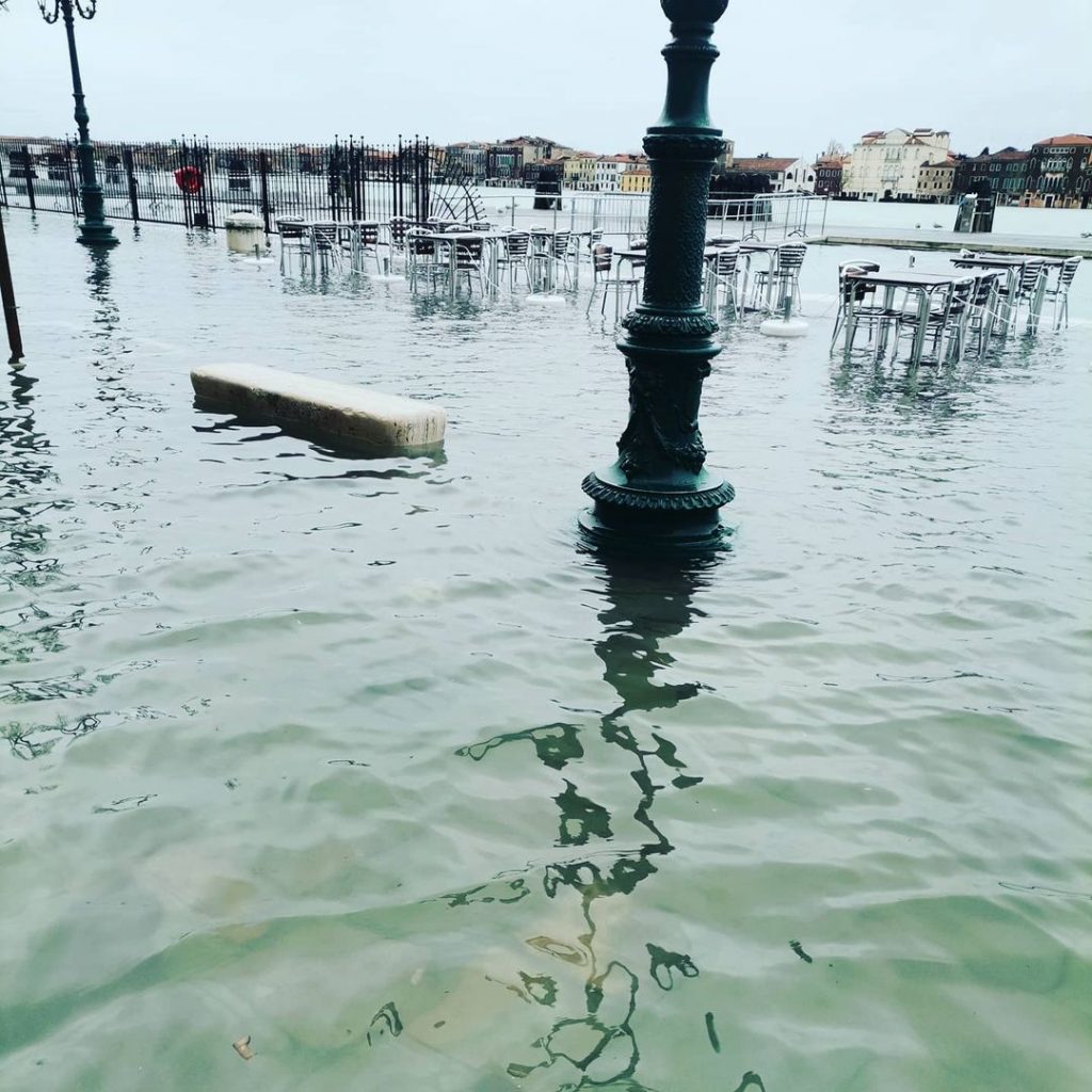 acqua alta venezia chioggia 8 dicembre 2020