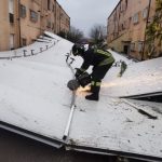 Maltempo Lazio: esondati l’Aniene e il Liri, evacuazioni ad Accumoli per una frana che minaccia le casette [FOTO]