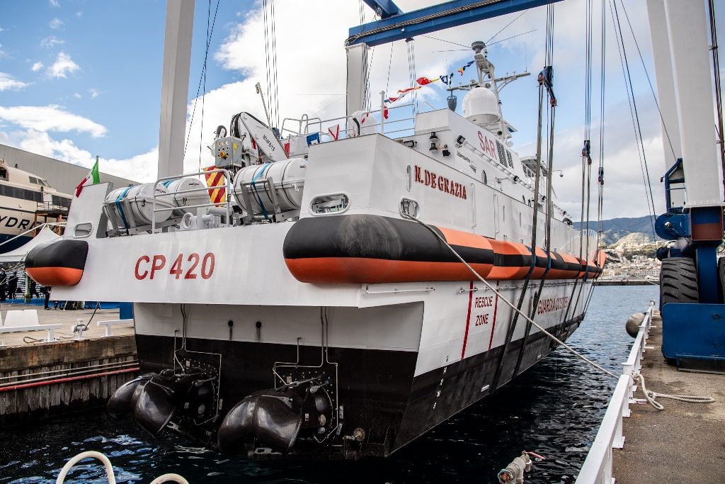 nuova nave guardia costiera comandante de grazia