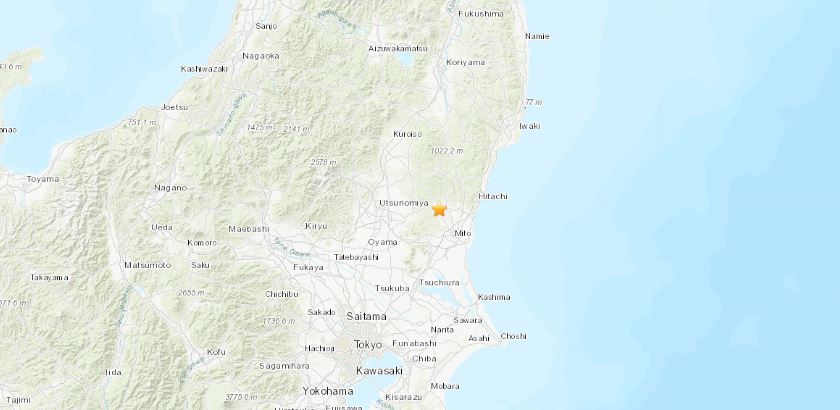 Giappone Forte Terremoto A Nord Di Tokyo Nessun Danno Dati E Mappe 4209