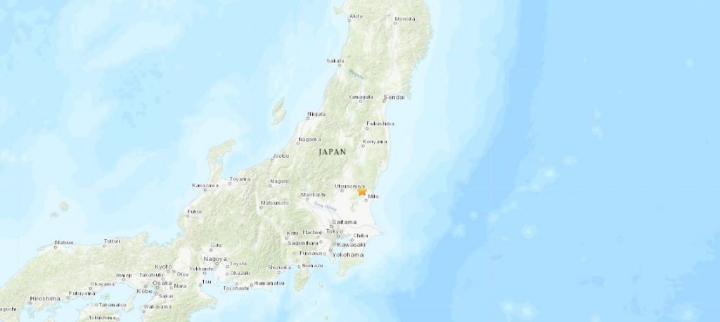 Giappone Forte Terremoto A Nord Di Tokyo Nessun Danno Dati E Mappe 9318