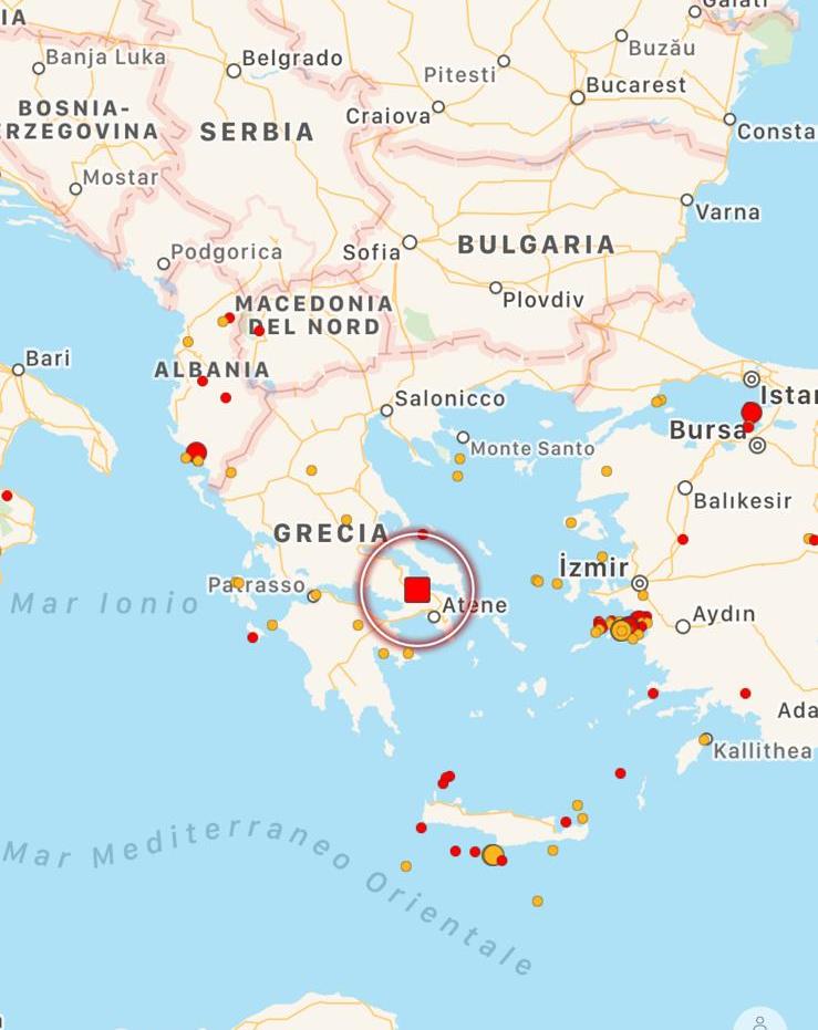 terremoto grecia 2 dicembre 2020