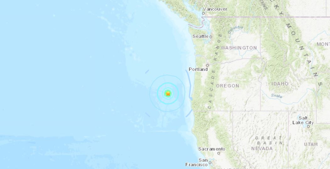 terremoto oregon usa