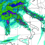 Allerta Meteo, FOCUS sull’ondata di maltempo: forte vento di scirocco, piogge torrenziali e tanta neve [MAPPE]