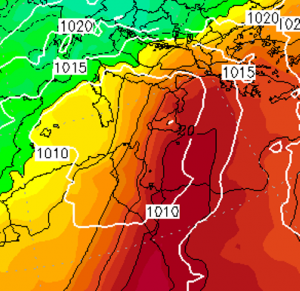 caldo record 10 gennaio 2021