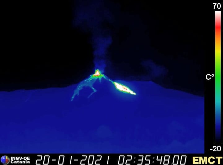 etna eruzione