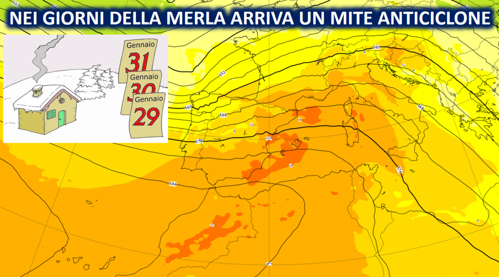 meteo giorni della merla 2021