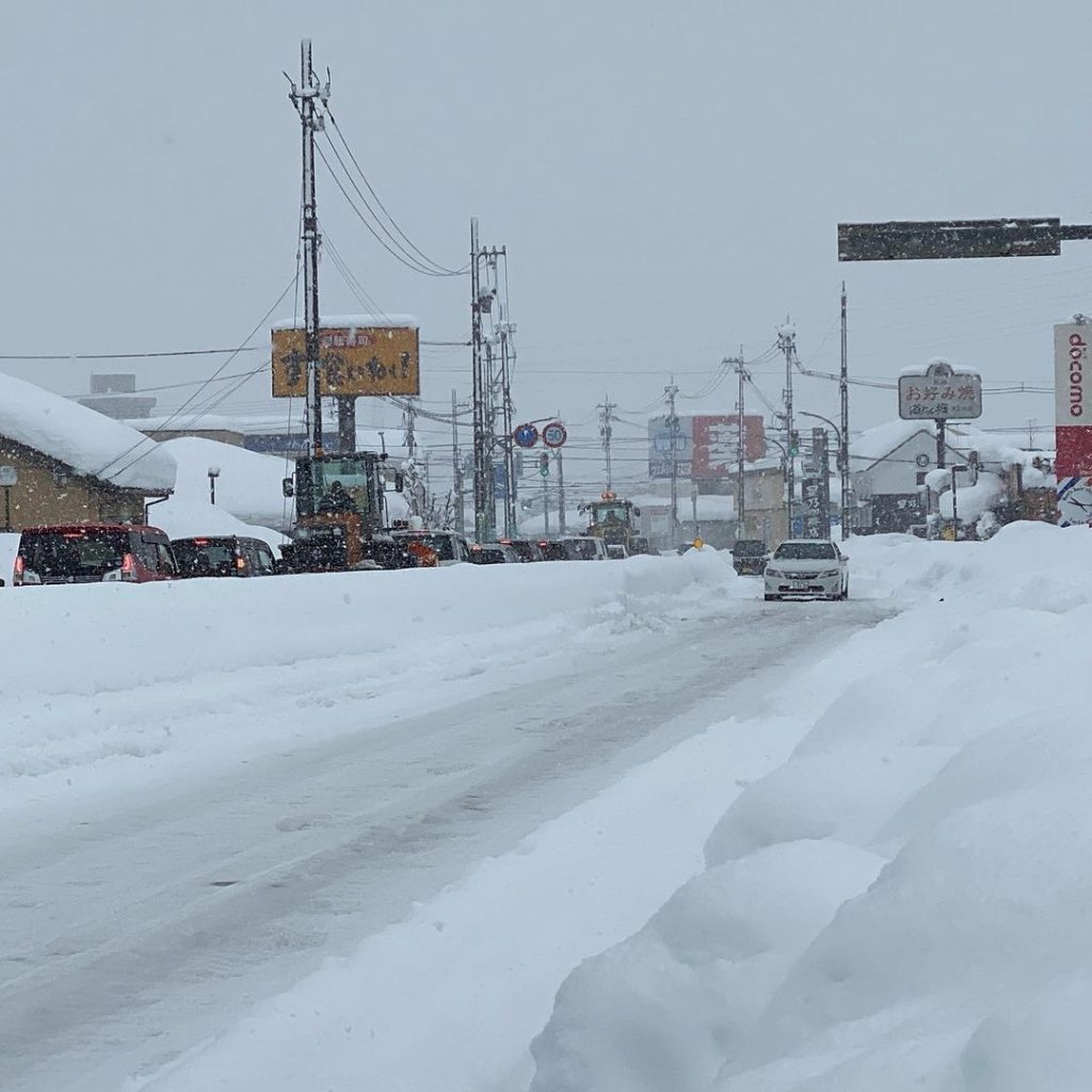 neve Giappone Toyama