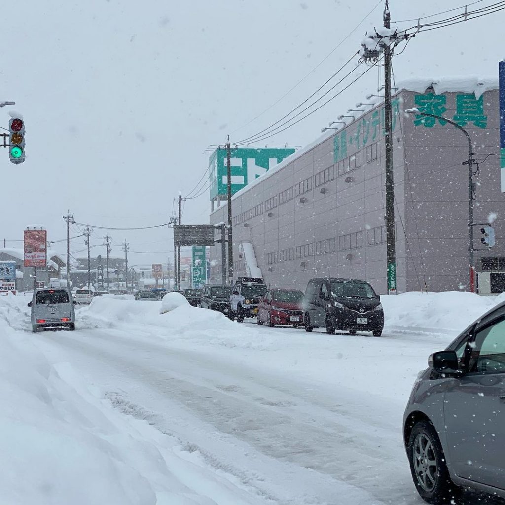 neve Giappone Toyama