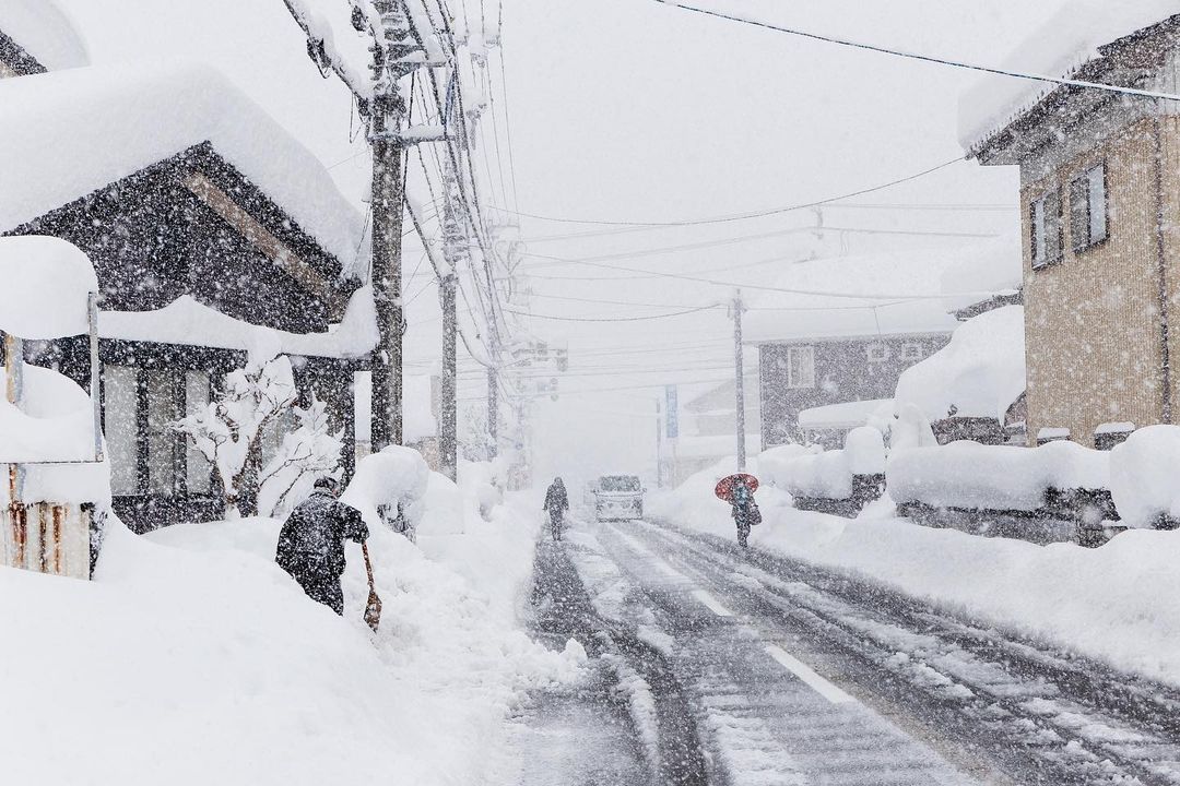 neve Giappone Toyama