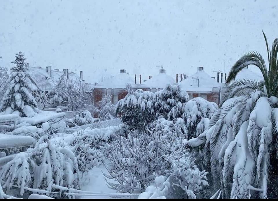 neve Spagna tempesta Filomena