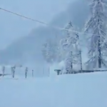 Maltempo: più di un metro di neve in Valsesia, chiuse strade [FOTO]