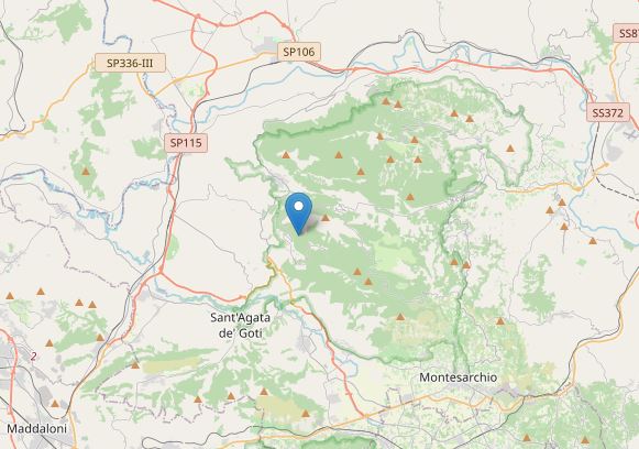 terremoto campania benevento