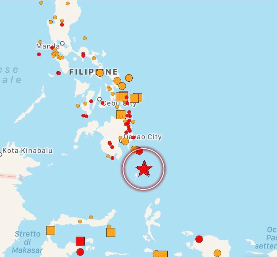 terremoto filippine