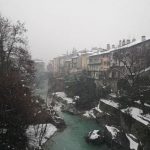 Maltempo: nevicate nella notte in Valtellina e Valchiavenna, brusco abbassamento delle temperature [FOTO]