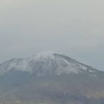 Maltempo e temperature rigide: prima neve dell’anno sul Vesuvio [FOTO]