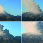 “Rosso di sera” sull’Etna: lo spettacolo della lava al tramonto, l’eruzione raccontata dall’INGV [FOTO]