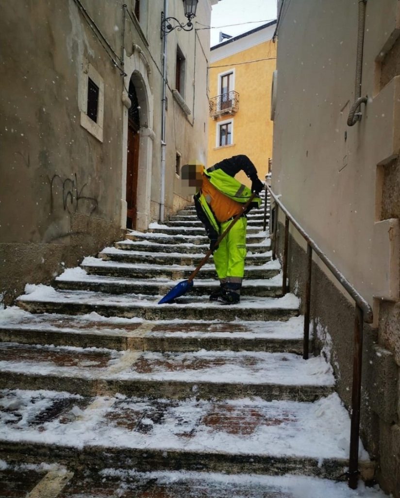 Ghiaccio a Campobasso