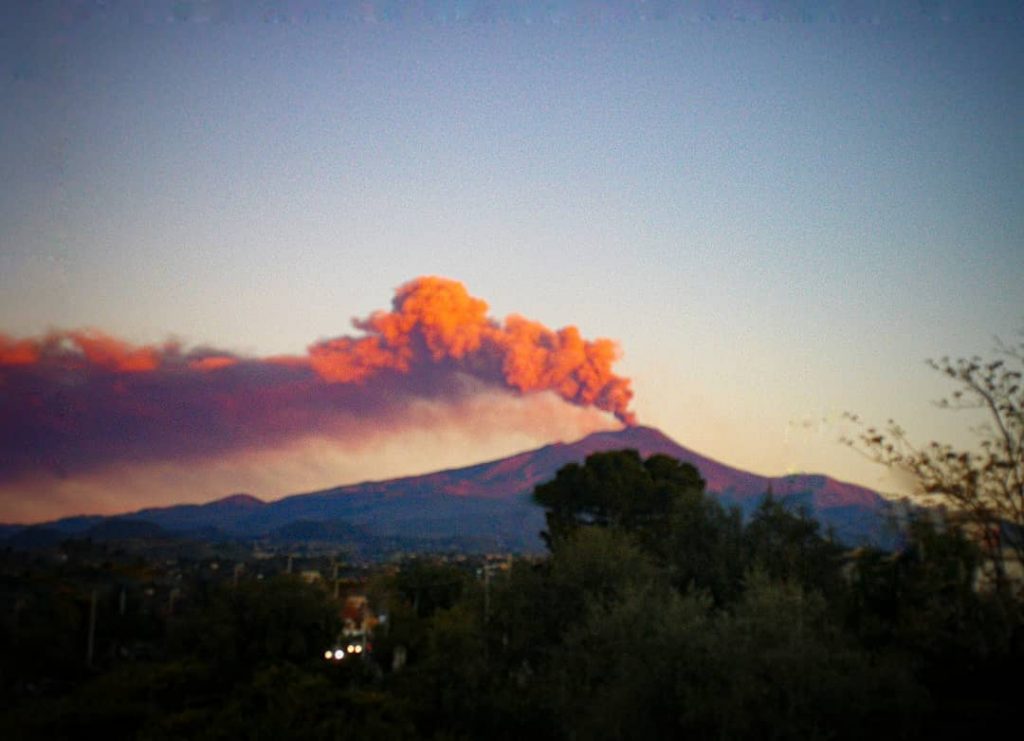 eruzione etna