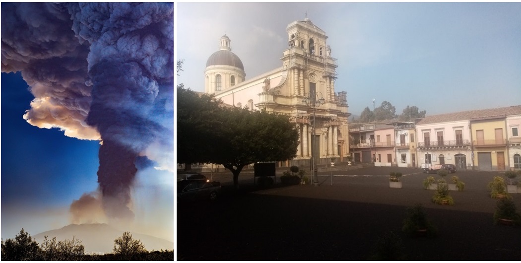 eruzione etna 28 febbraio 2021