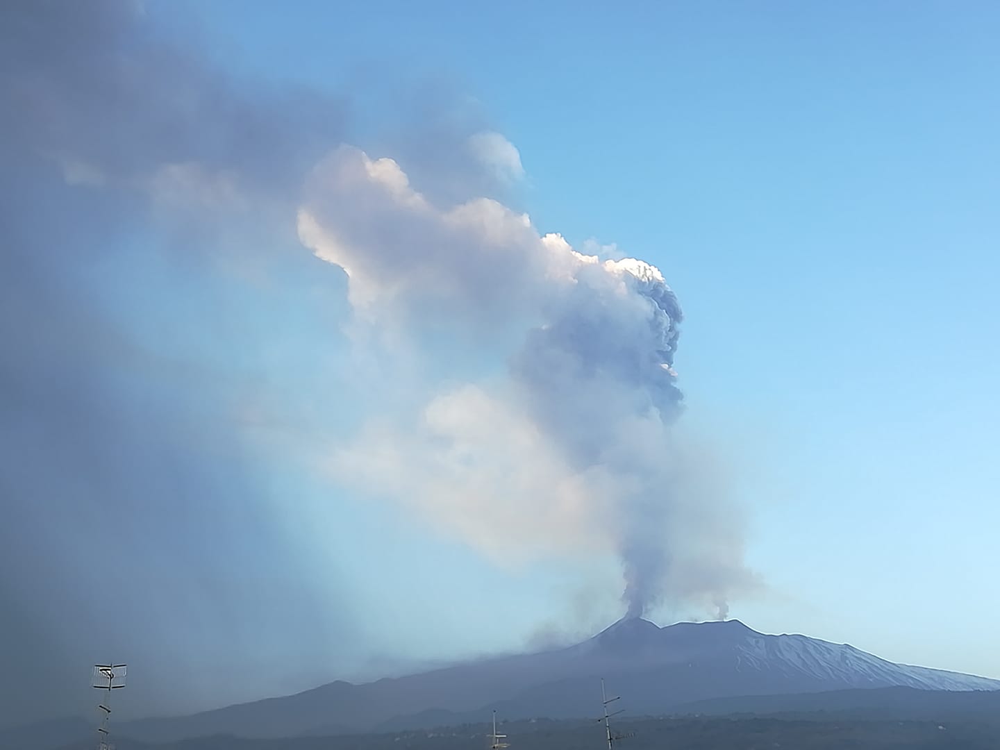 eruzione etna 28 febbraio 2021