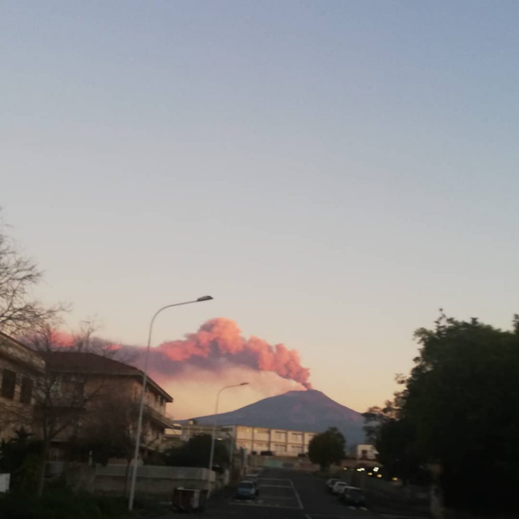 eruzione etna