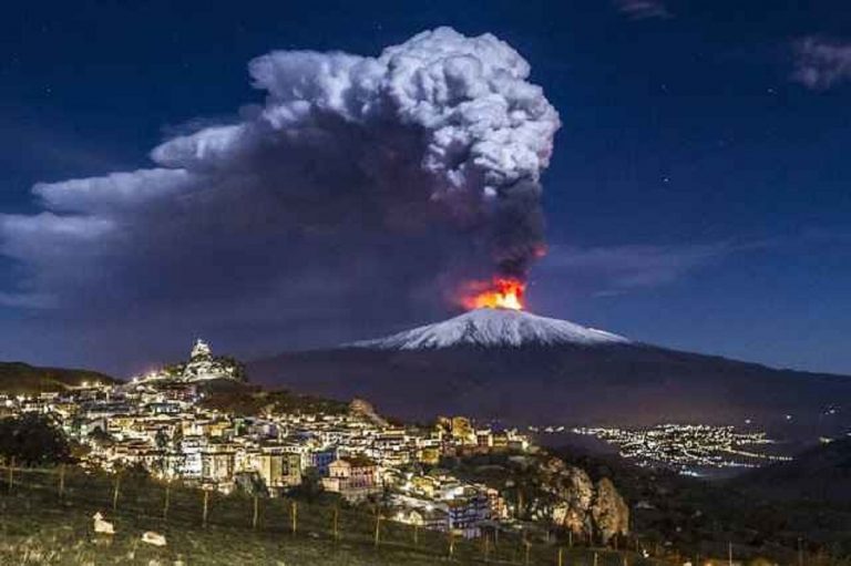 eruzione etna