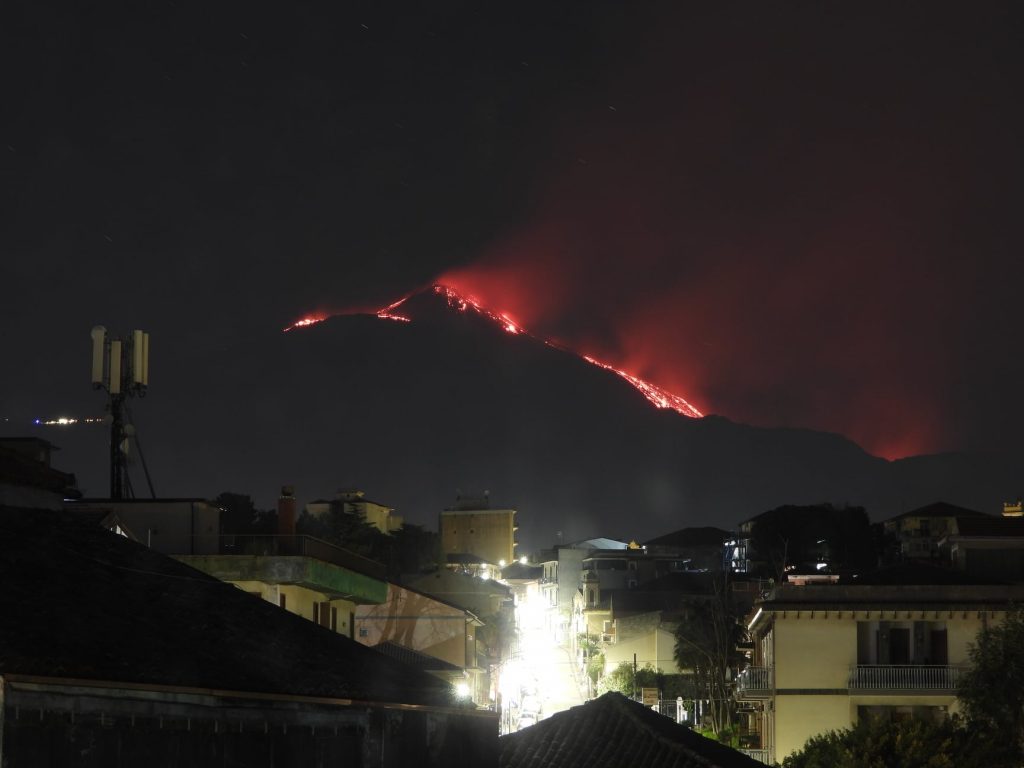 eruzione etna