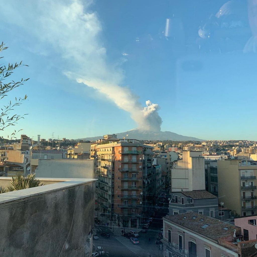 etna eruzione 16 febbraio 2021