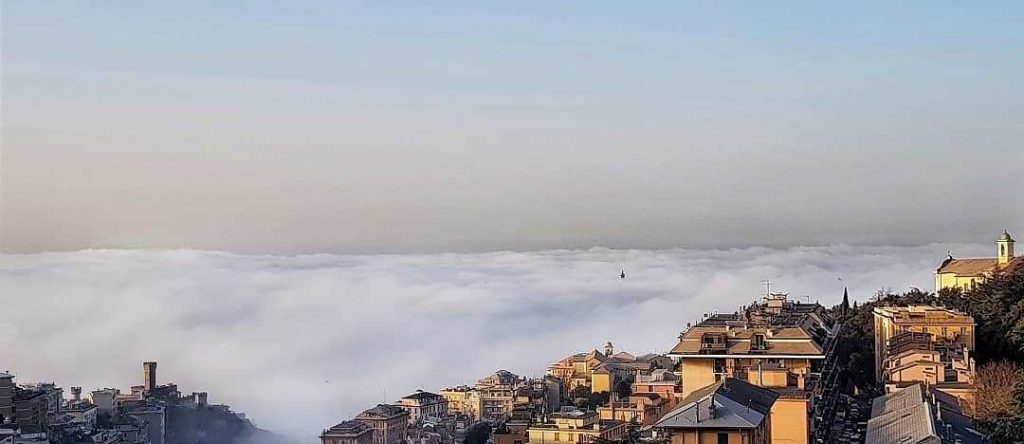 genova nebbia 25 febbraio 2021