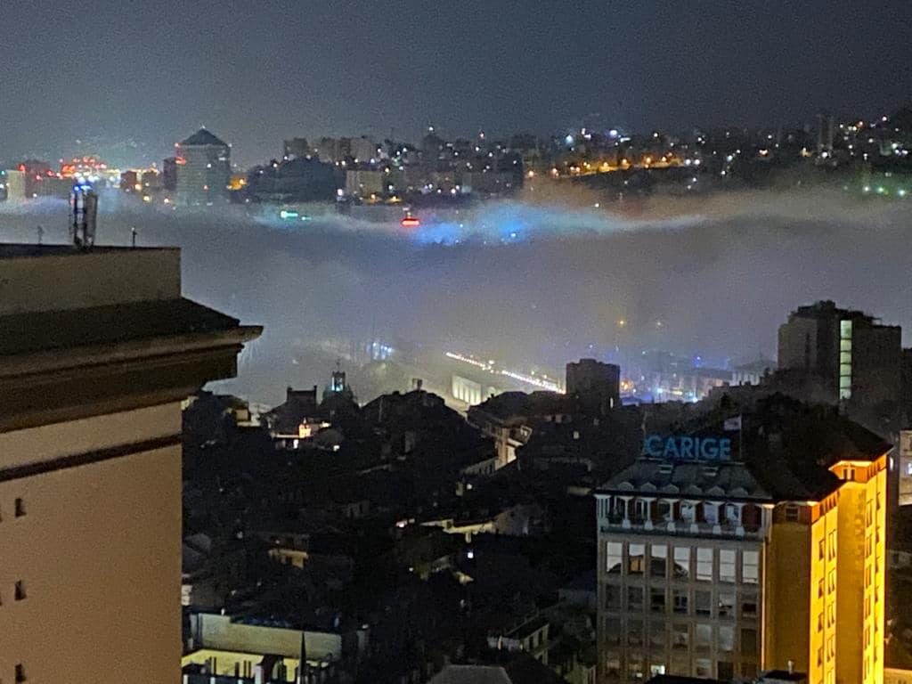 genova nebbia 25 febbraio 2021