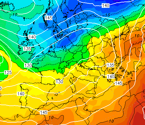 meteo europa temperature 8 febbraio 2021