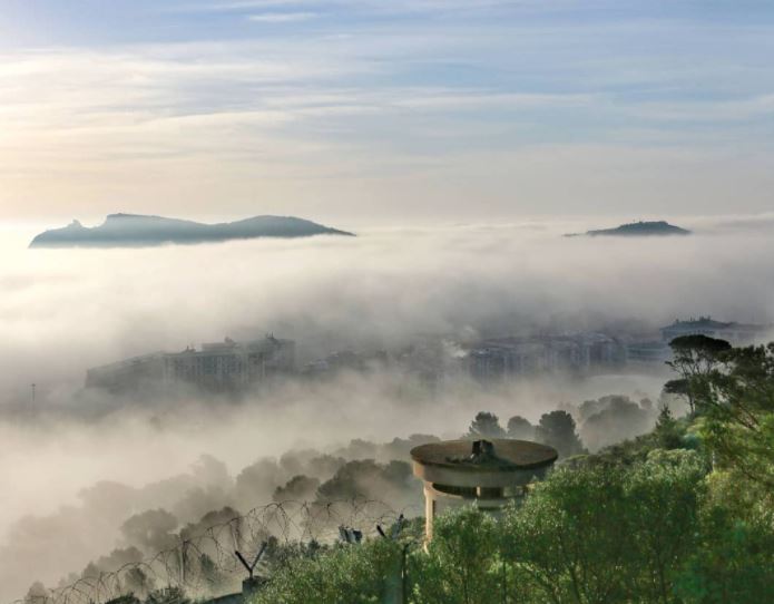 nebbia Cagliari