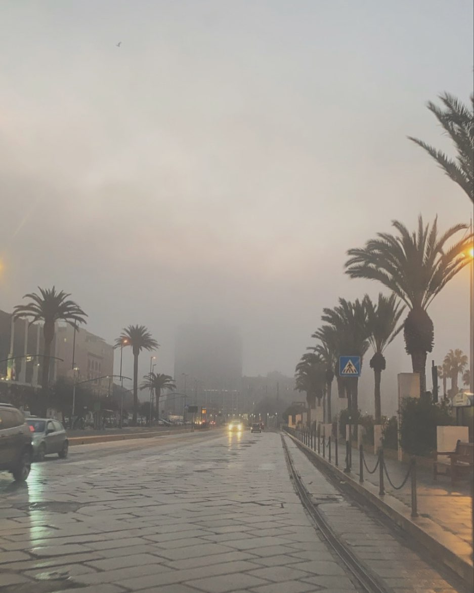 nebbia Cagliari