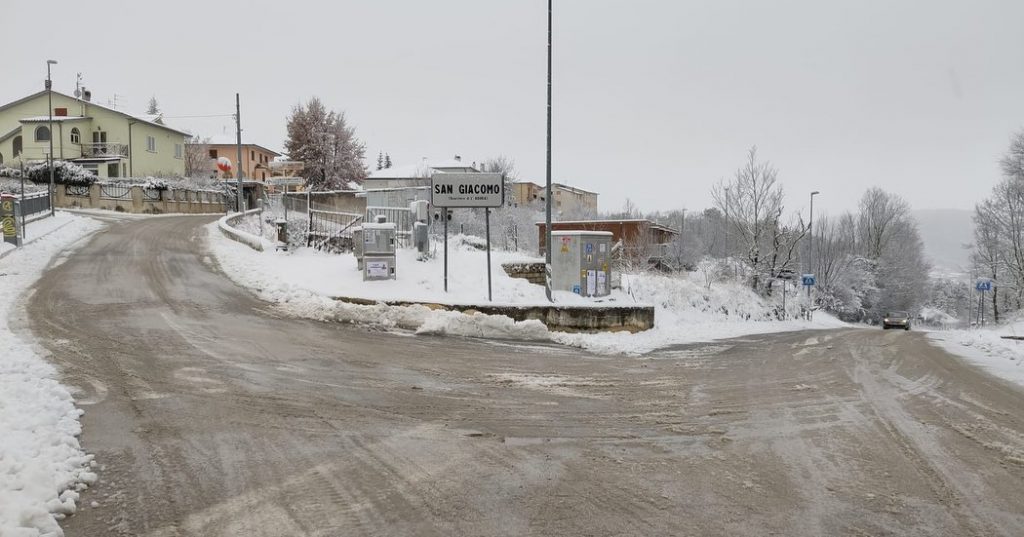 neve abruzzo l'aquila