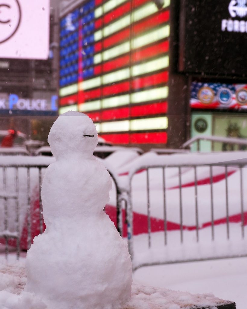 Neve a New York