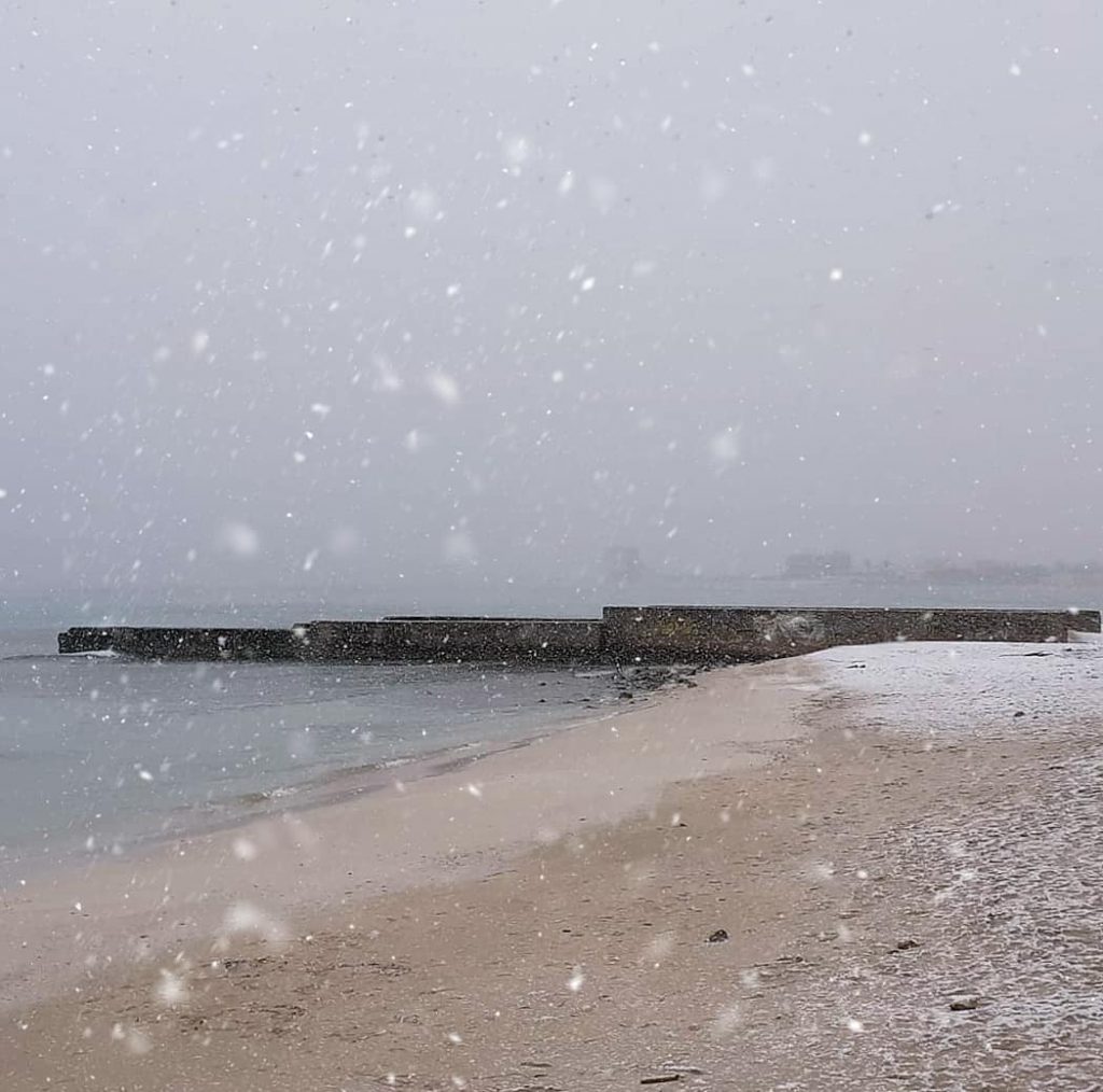 neve oggi porto cesareo