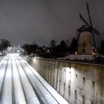 La tempesta “Darcy” porta la neve nei Paesi Bassi: Eindhoven, Mierlo e Geldrop imbiancate [FOTO]