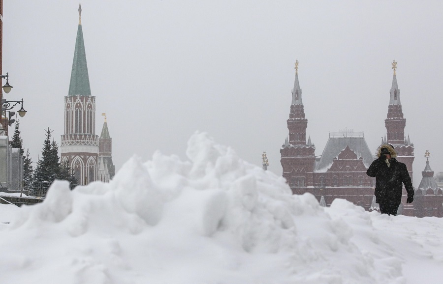 neve russia mosca