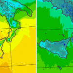 Allerta Meteo Calabria e Sicilia: +20°C nel messinese, ultime ore miti. Il fronte polare arriverà Domenica con neve fin sulle spiagge