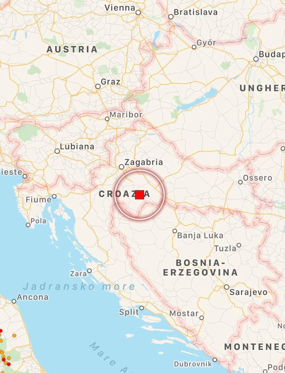 terremoto croazia