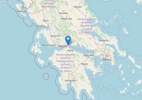 terremoto grecia golfo di corinto