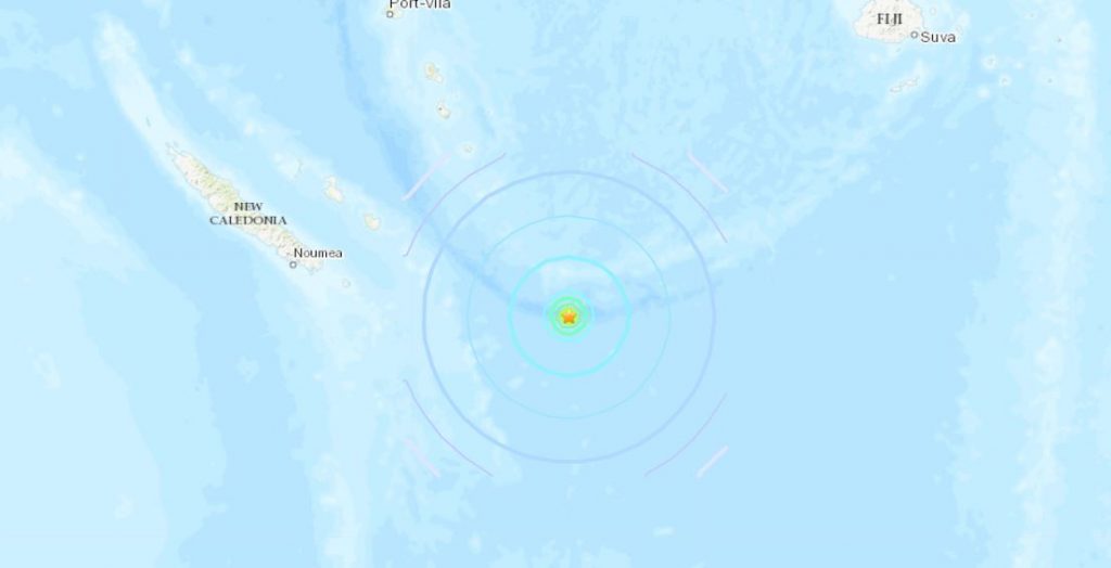 terremoto nuova caledonia