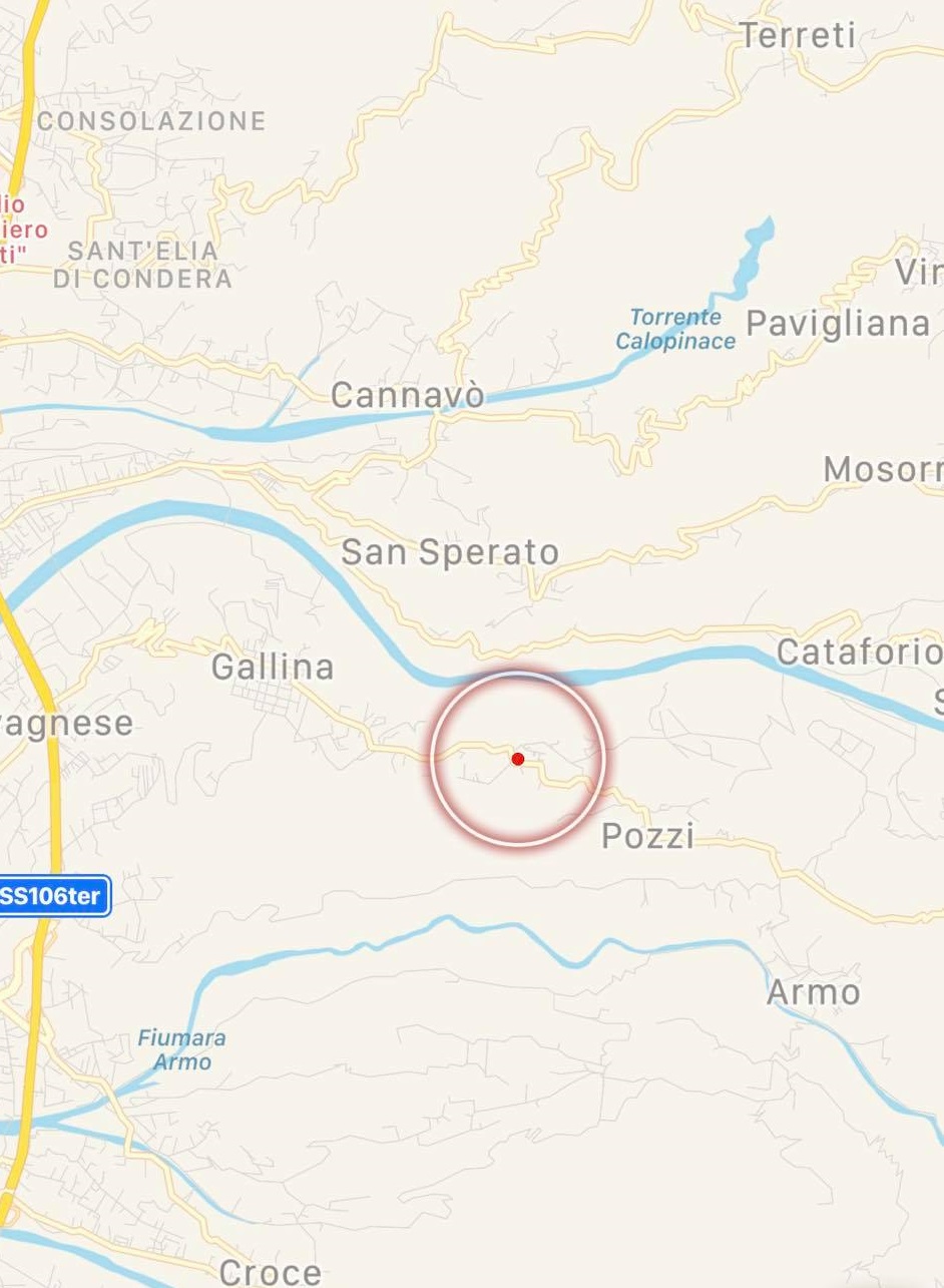 terremoto reggio calabria oggi