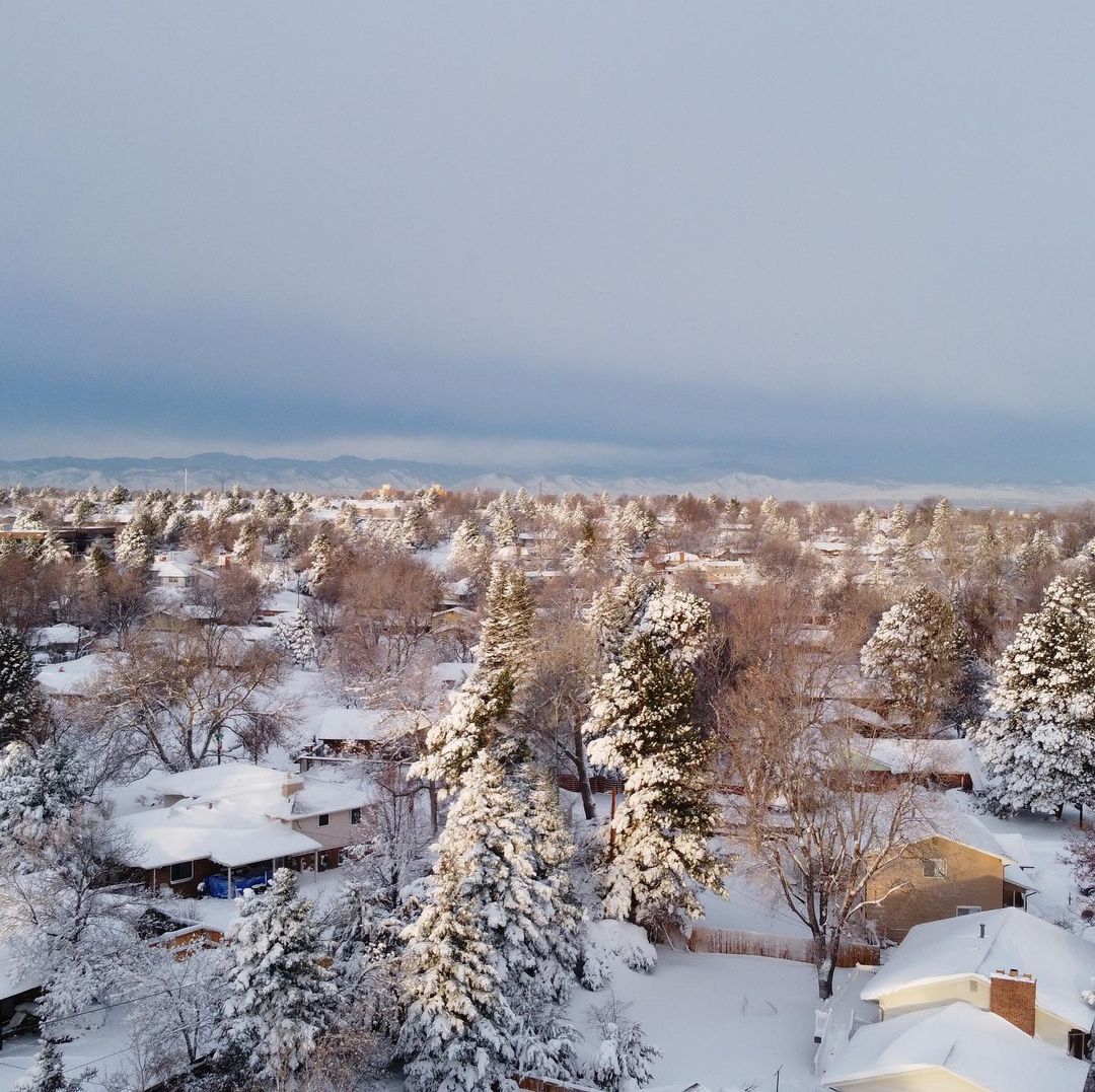 denver colorado neve blizzard 15 marzo 2021