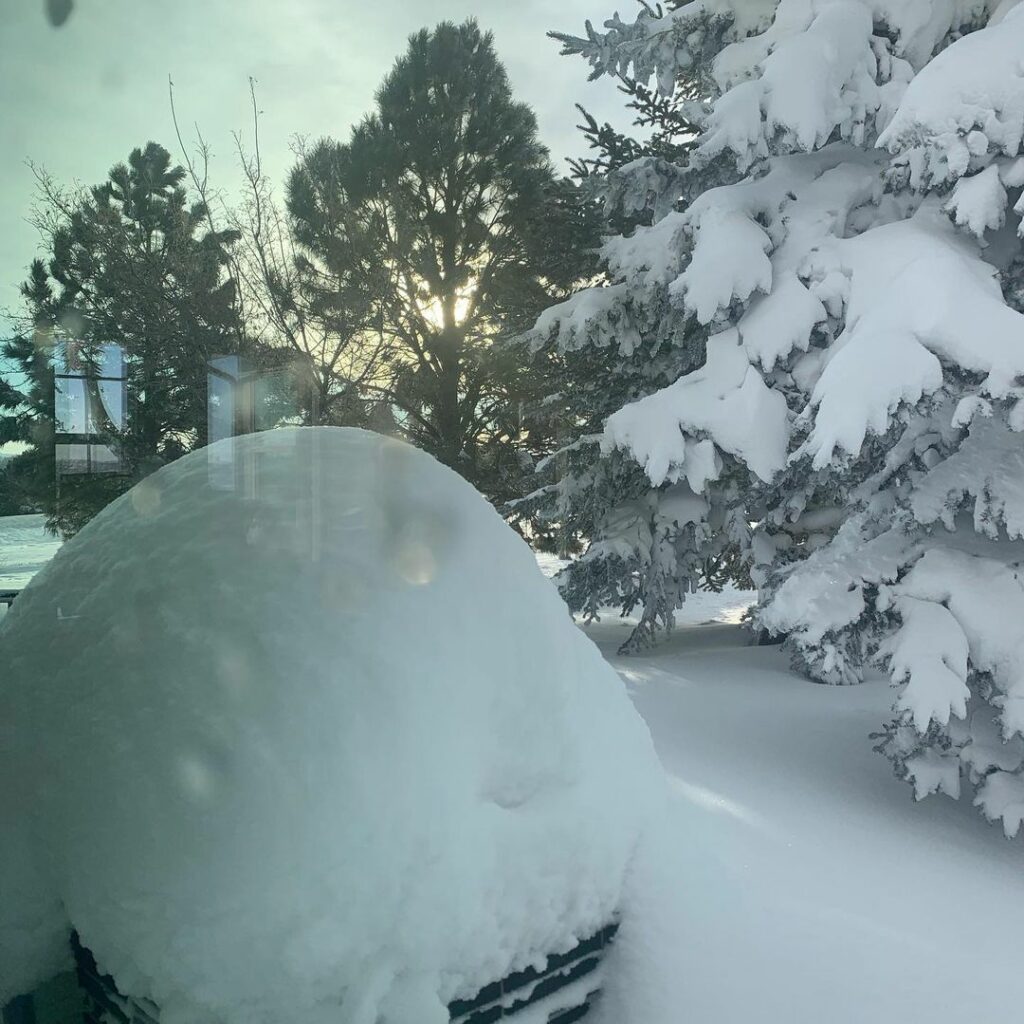 denver colorado neve blizzard 15 marzo 2021