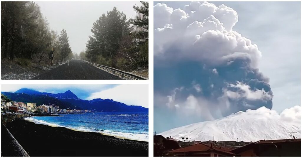 eruzione etna 19 marzo 2021