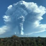 Eruzione Etna: cessata la fontana di lava, prosegue l’emissione di cenere