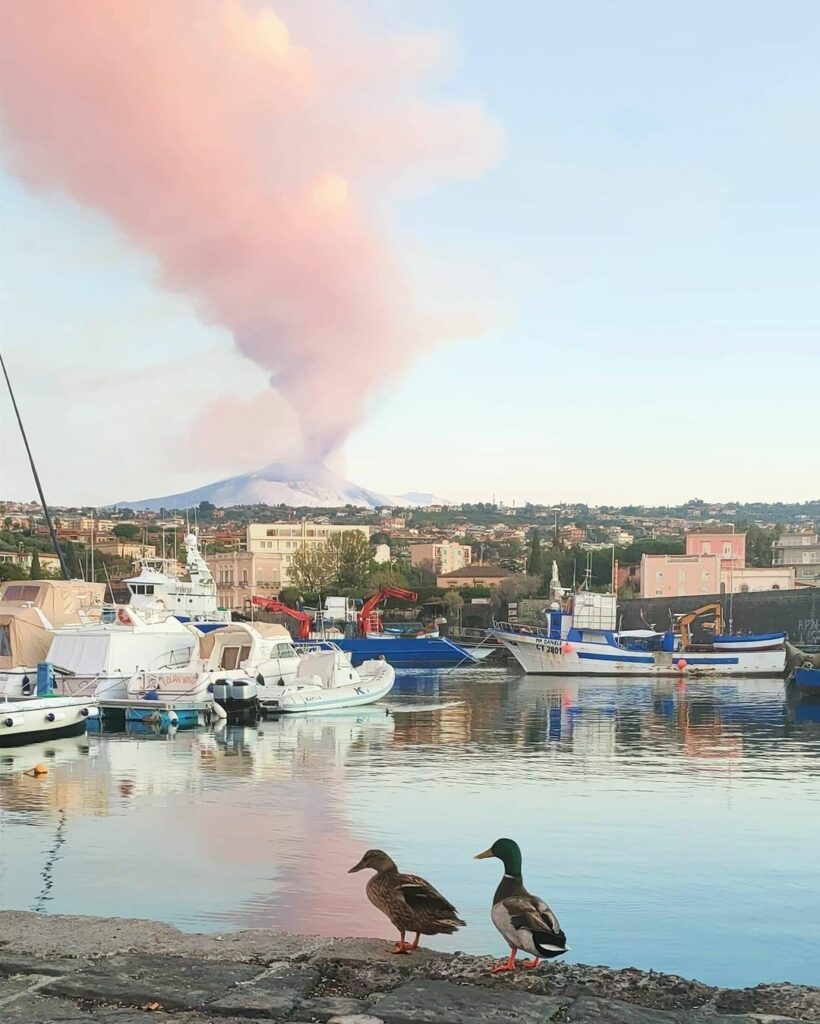 eruzione etna oggi