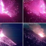 Stromboli, notte di esplosioni ed emissioni: superata soglia di allerta, rilevata deformazione del suolo [FOTO e GRAFICI]